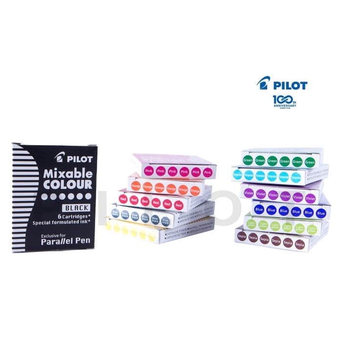 

BISA COD PILOT PARALLEL PEN INK REFILL / ISI ULANG IC-P3-S6 isi ulang pulpen