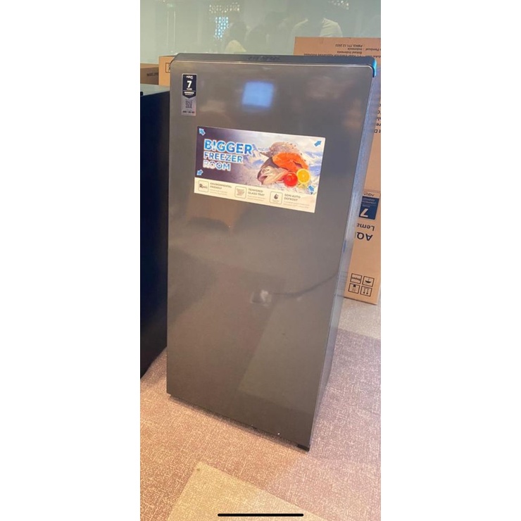 KULKAS 1 PINTU AQUA AQR 205 MDS / BIGGER FREEZER AQUA 205MDS (GARANSI)