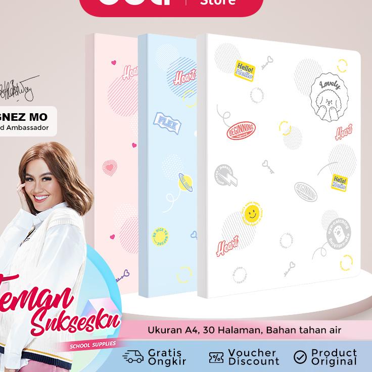 

✨Grosir✨ Deli Display Book Fashion, Tas Dalam Transparan A4, 30 Halaman PP shell 72493 !!!