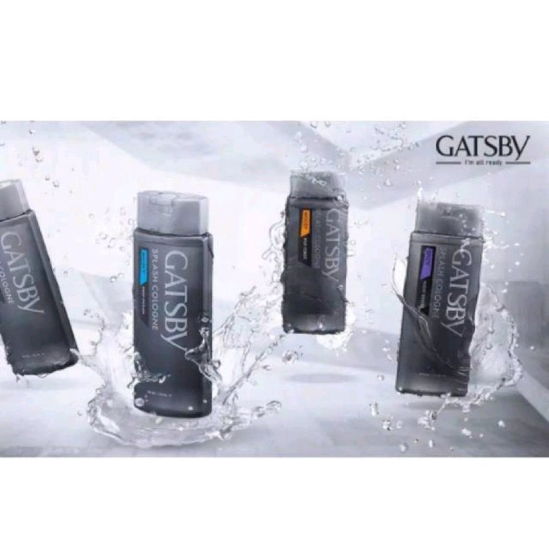 GATSBY COLOGNE 175ML / GATSBY MINYAK WANGI / PARFUM PRIA GATSBY 175ML