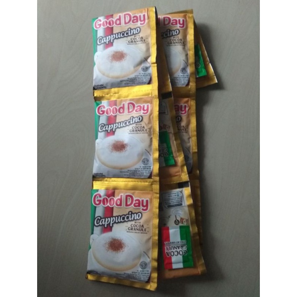 

Good Day Cappucino 1 Renceng/ 10 Sachet @25gram