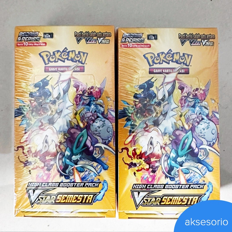[PROMO] Pokemon TCG Indonesia Seri S12A High Class Booster BOX VSTAR Semesta