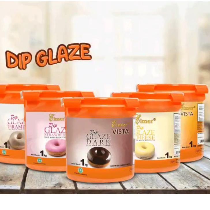 

Ω PROMO!! ELMER DIP GLAZE 1 KG SEMUA VARIAN ♟