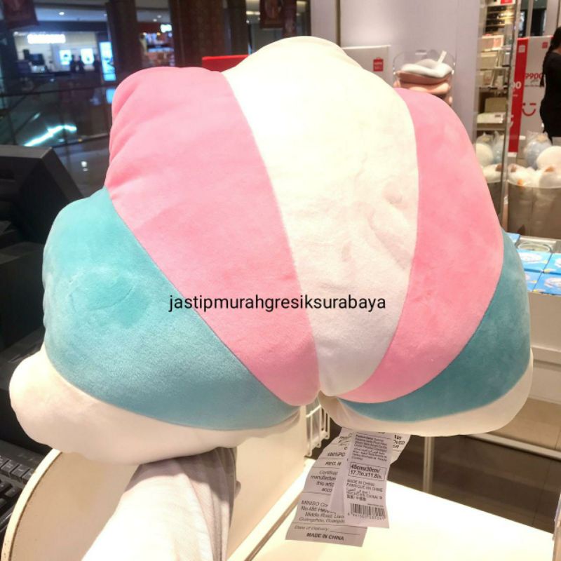 SUMMER RAINBOW SERIES PLUSH PILLOW MINISO BANTAL AWAN MINISO BANTAL MINISO