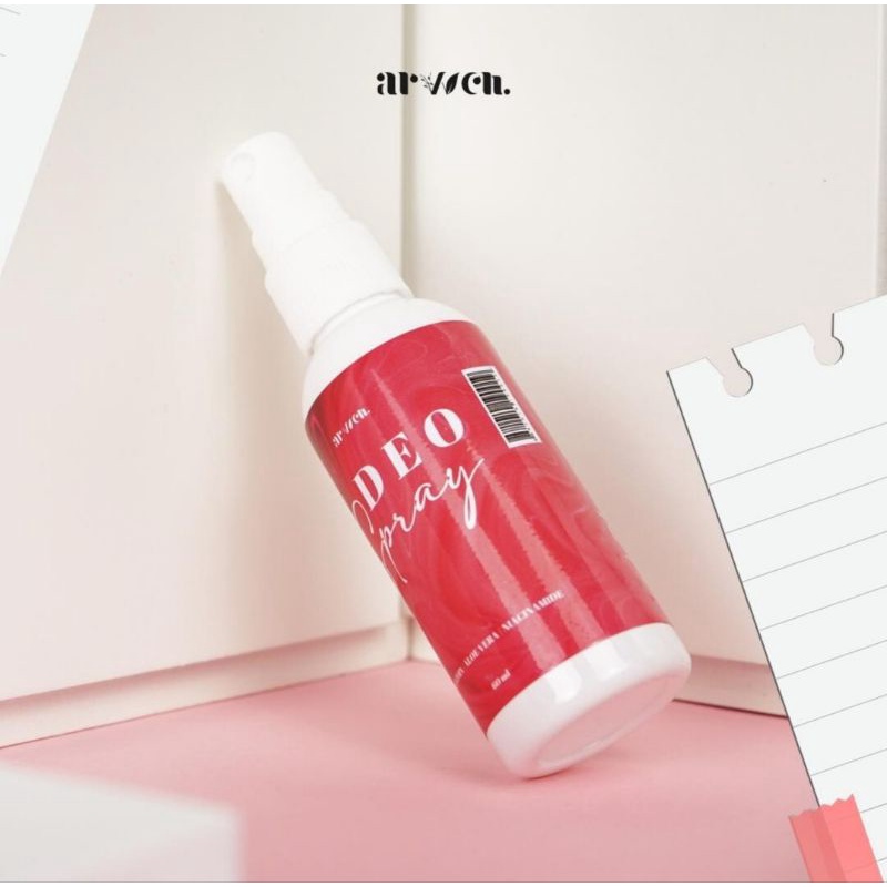 READY COD ‼️ ARVVEN DEO SPLASH 3IN1 body spray by arven kosmetik ARVEN DEORANT SPRAY pemutih ketiak 