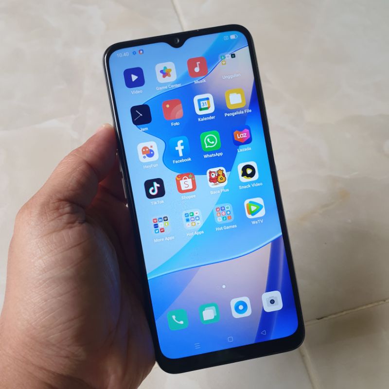 Oppo A16 3/32 normal siap pakai