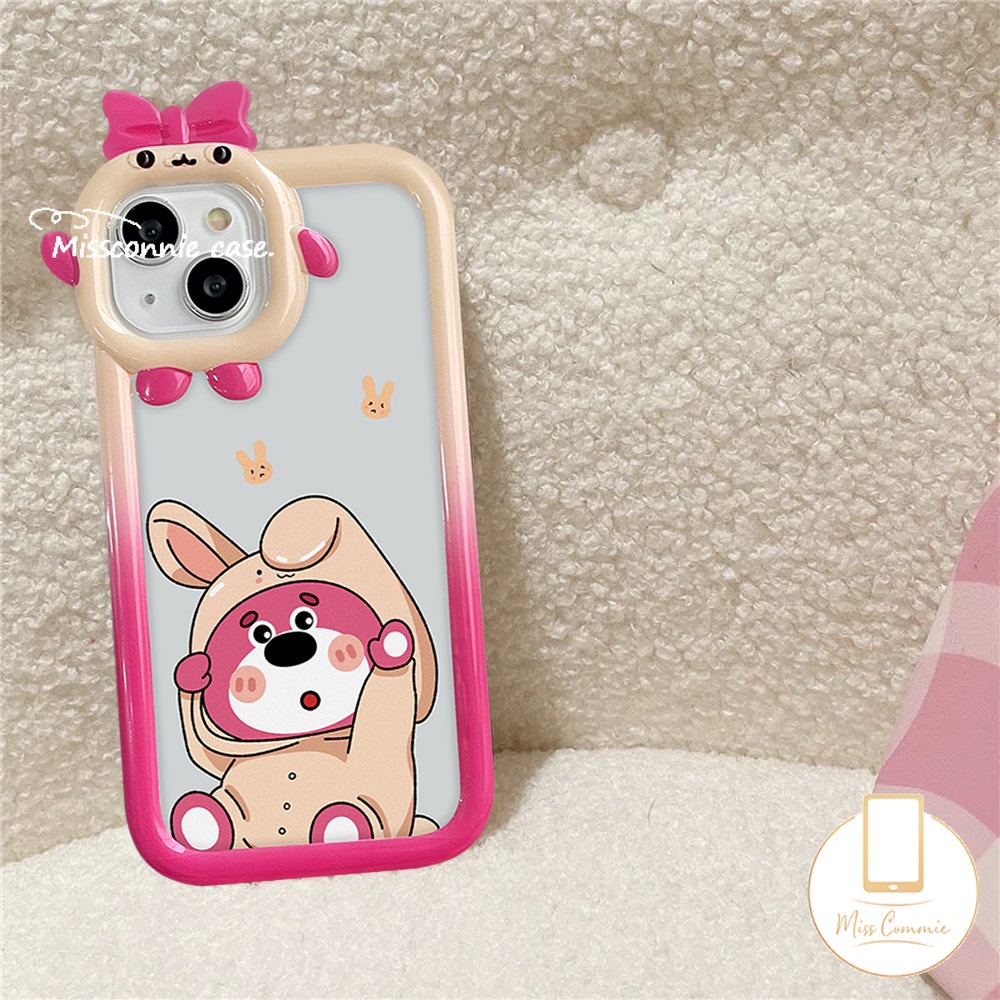 Redmi 10a1 9A 10A 9T 10C A1+9C Mi 11 Lite POCO X3 Pro NFC M3 Note9 10s 11s 8 11Pro+10Pro 10 11 9 Cute Strawberry Bear Manyo Little Monster Lens Winnie The Pooh Soft Sarung