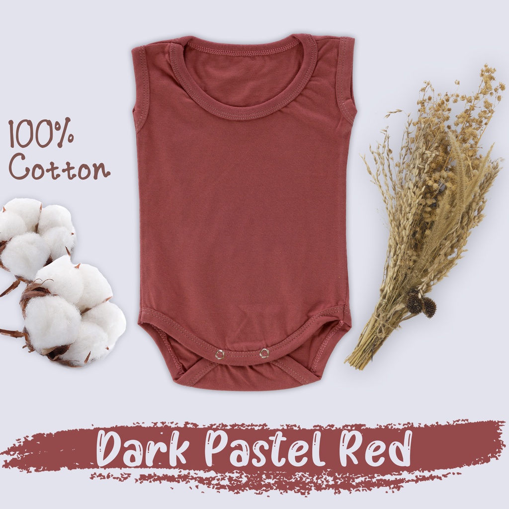 Baju Bayi Jumper Kutung Singlet Yukensi Bodysuits 100% soft Natural cotton