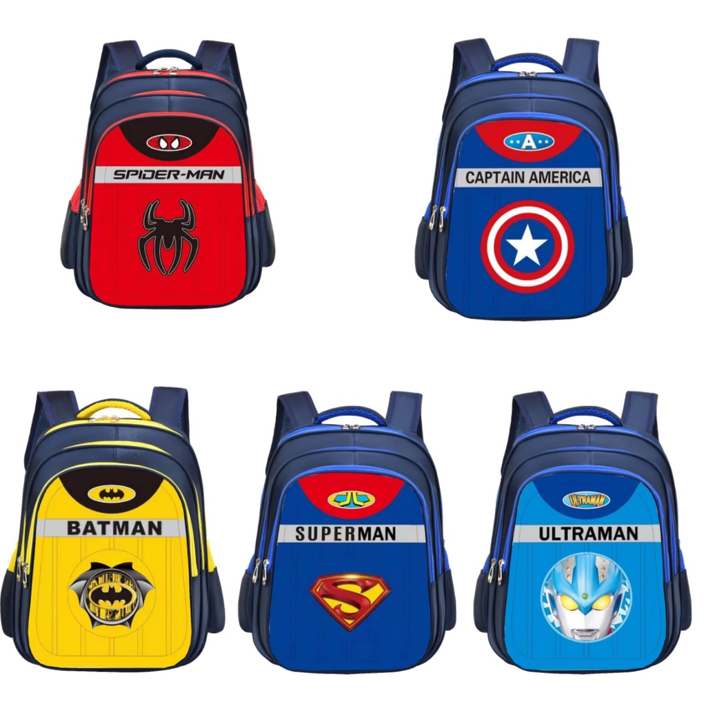 SMARTGIRL NEW TAS RANSEL ANAK SEKOLAH CEWEK COWOK IMPORT UNTUK ANAK SD 00300-00307