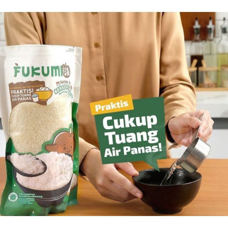 

Fukumi beras porang pouch 1kg shirataki / konjac rice