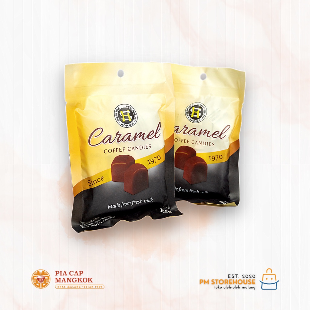 Permen Caramel - Coffee Caramel Candies Hopjes