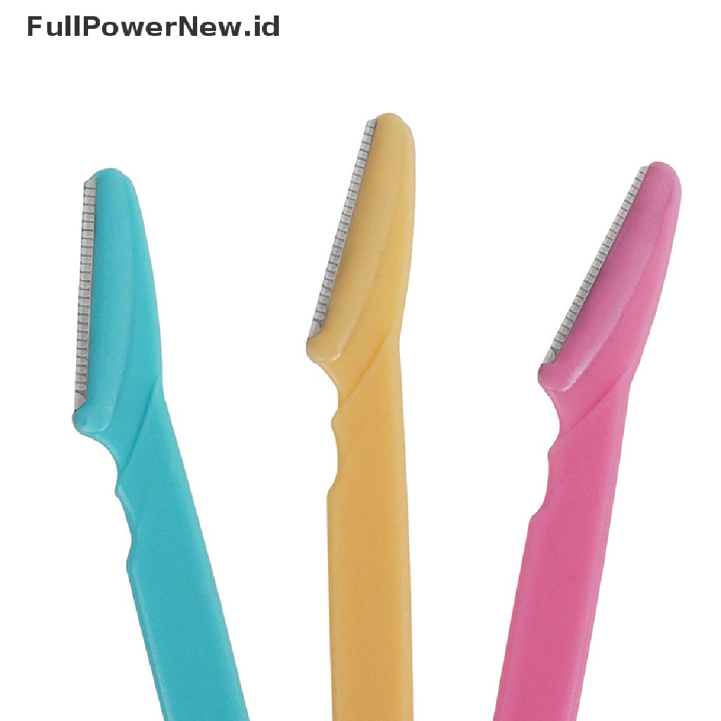 Power Alat Cukur Alis Wajah Trimmer Shaper Shaver Blade Hair Remover Tools ID