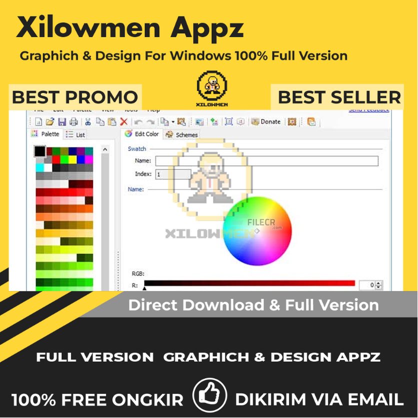 [Full Version] Cyotek Color Palette Editor Pro Design Graphics Lifetime Win OS