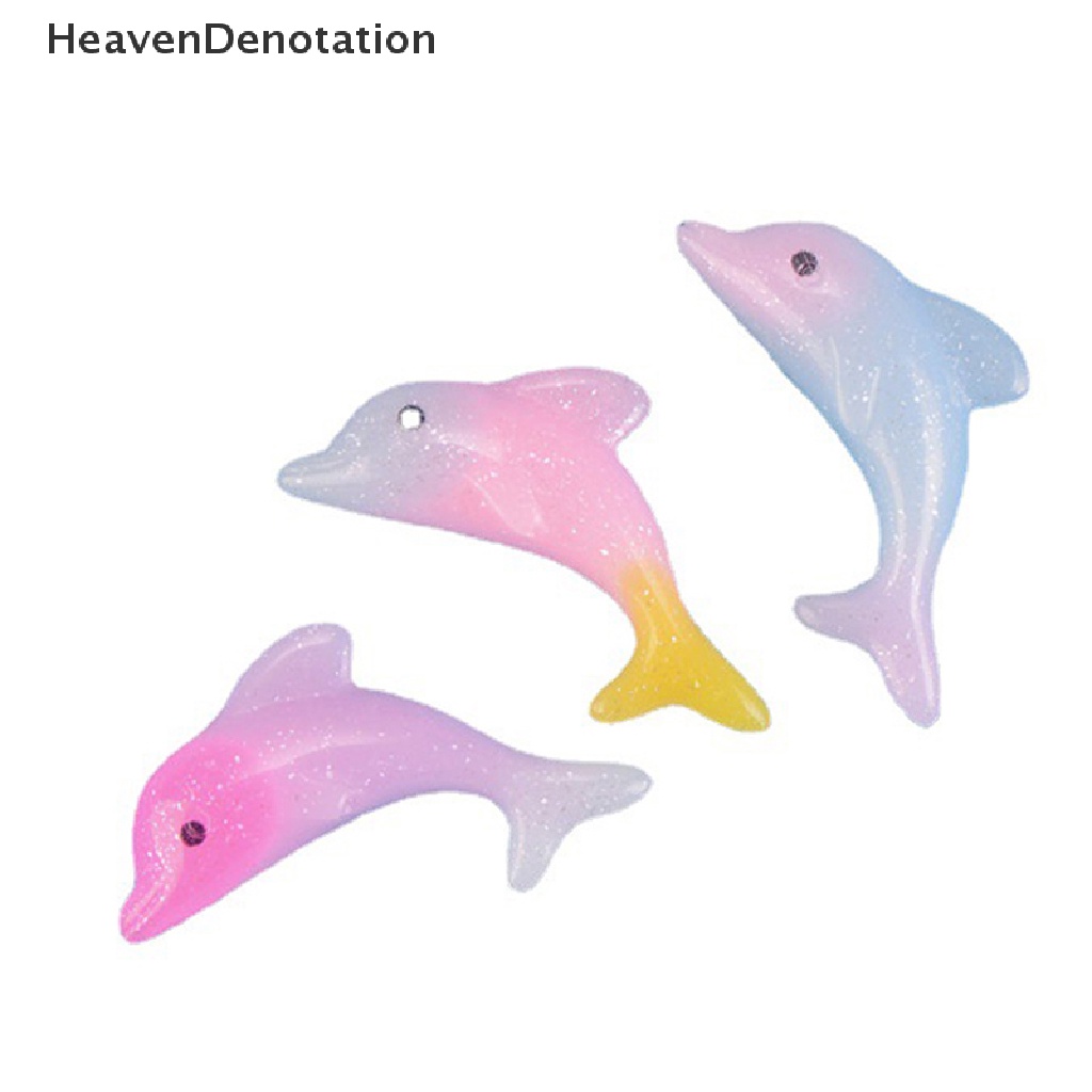 [HeavenDenotation] Bintang Laut Dolphin Kartun Resin Ornamen Resin Ikan Bintang Laut Lansekap Ornamen Aksesoris Dekorasi Aquarium HDV