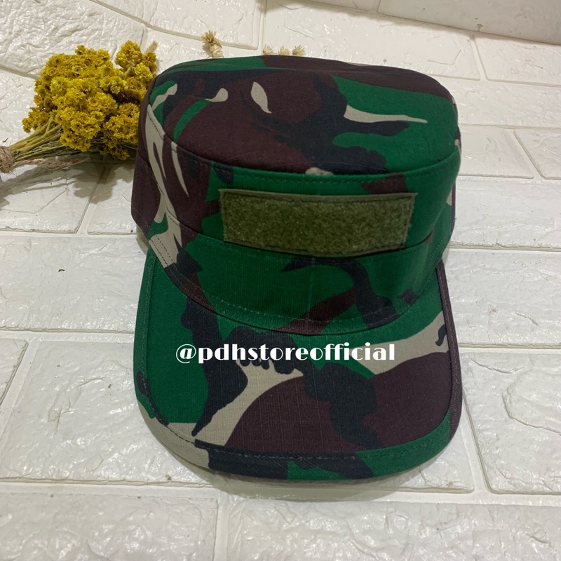 Topi pdl komando loreng tni ad