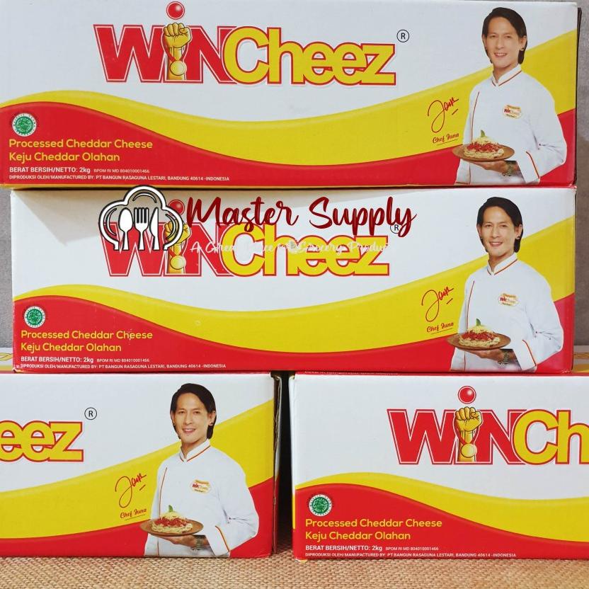 

☞ KEJU WINCHEEZ 2 KG / KEJU CHEDDAR / CHEDDAR CHEESE BLOCK WINCHEEZ ✷