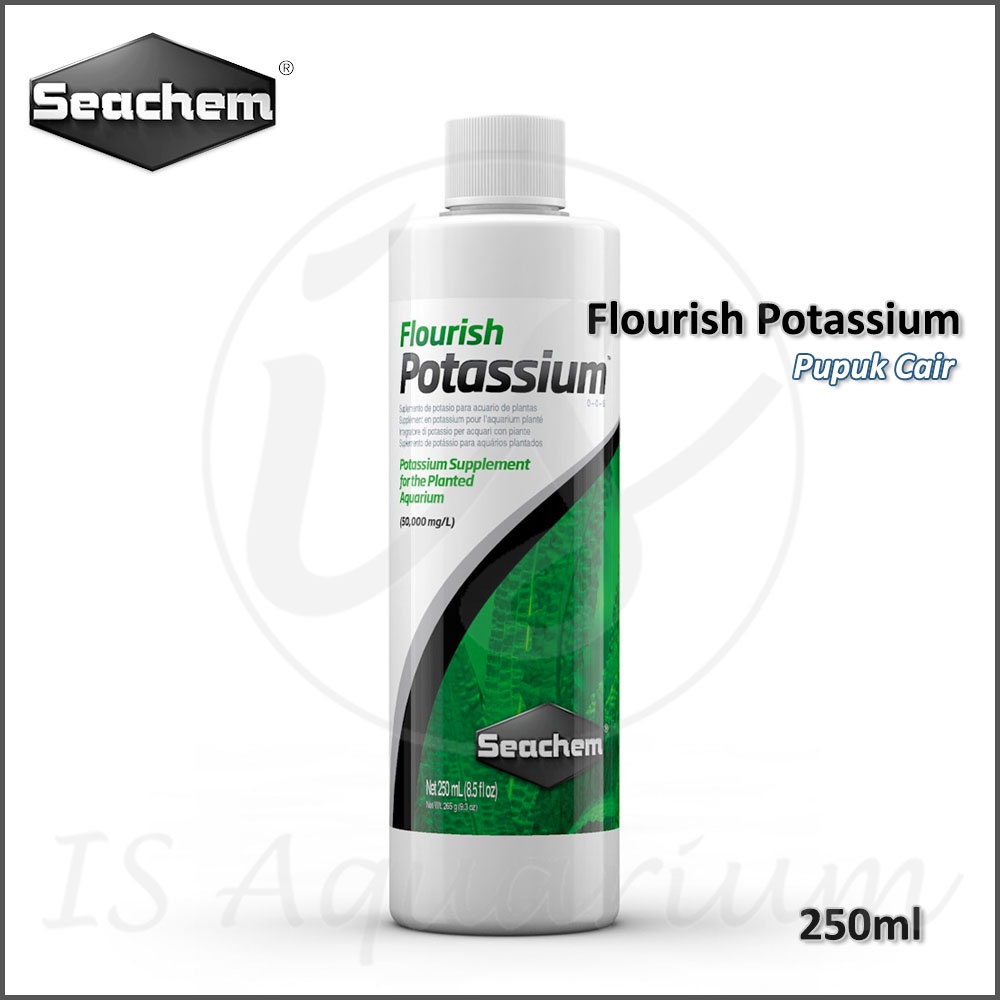 Seachem Flourish Potas5ium 250ml Pupuk Cair Aquascape Macro K Terbaik