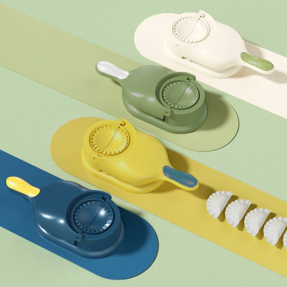 Cetakan Pangsit Manual 2in1 Tekan Penekan Adonan Hemat Buruh Cetakan Pembuat Kulit Pangsit Cepat Jiaozi Gadget Masak Keluarga Praktis