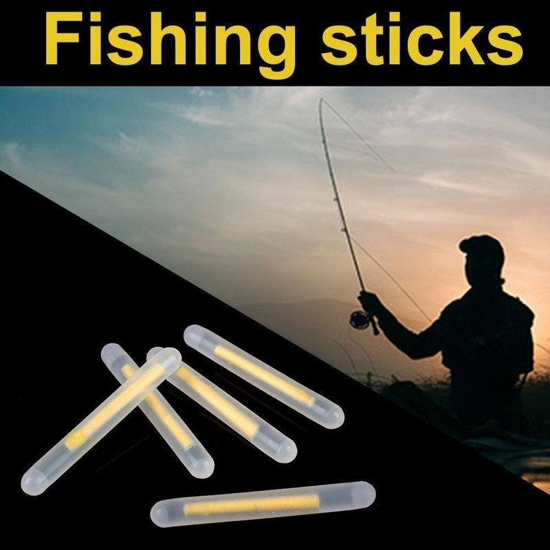 [Harga Grosir] 2per5/10Pcs Lightstick Neon Portabel Kualitas Tinggi Malam Memancing Float Rod Glow Stick Memancing Mengapung Lampu Tongkat Aksesoris Self-luminous