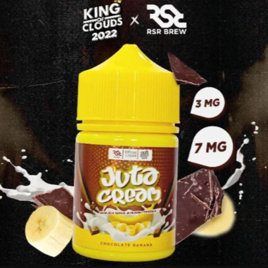 JUTA CREAM CHOCOLATE BANANA 60ML BY RSR BREW X VAPE BOSS 100% ORI