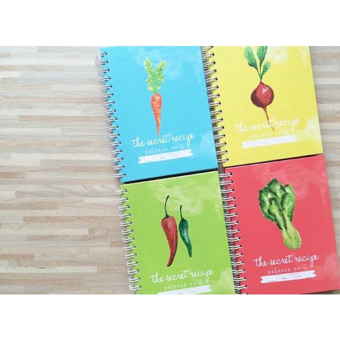 

Peekmybook The Secret Recipe / Buku Catatan Resep Makanan