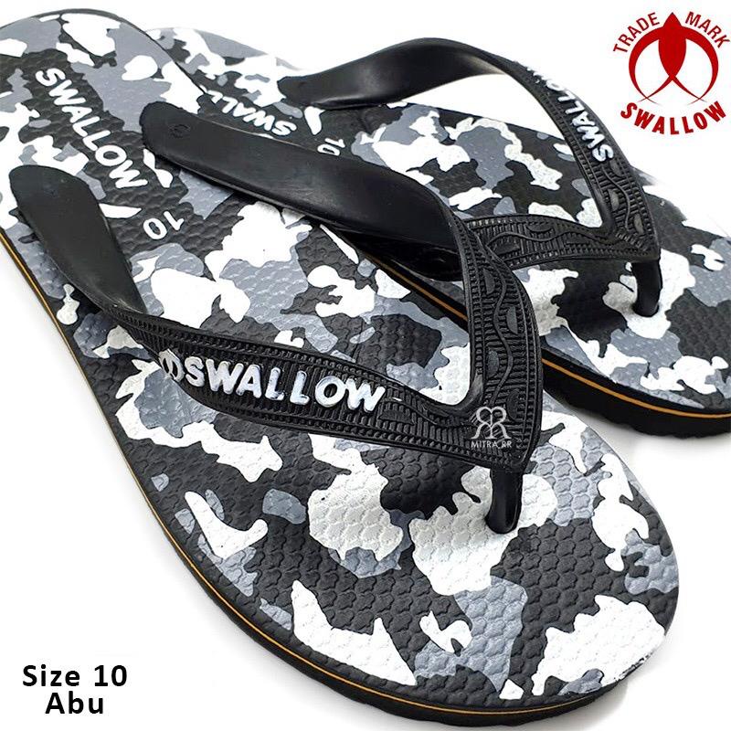 Sandal Jepit Swallow Army Warna Sendal Karet Pria Wanita Asli