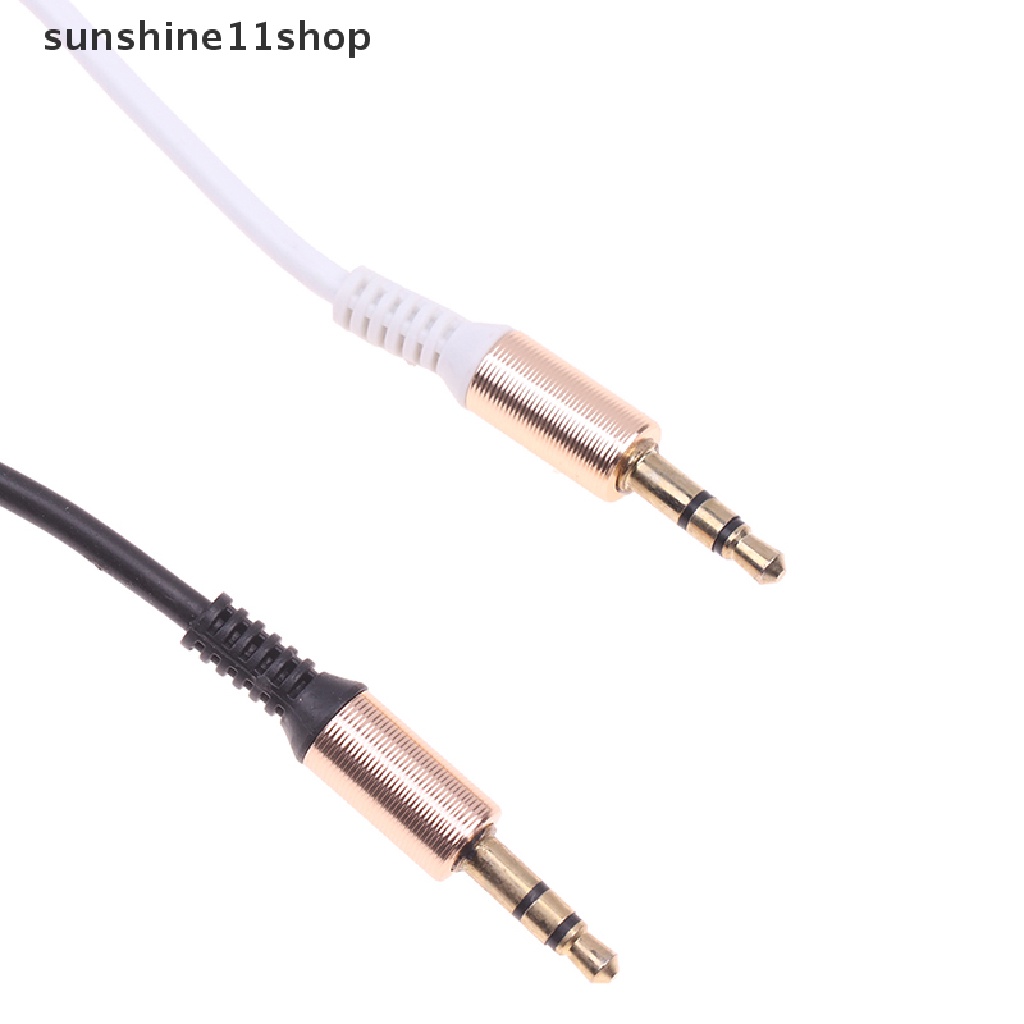 Sho Kabel Audio Pegas Mobil 3.5mm Kabel speaker Lapis Emas Untuk Headphone N