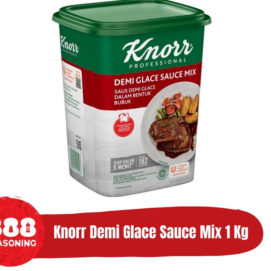 

♙ KNORR DEMI GLACE SAUCE MIX (Saus Demiglace) 1Kg ♦