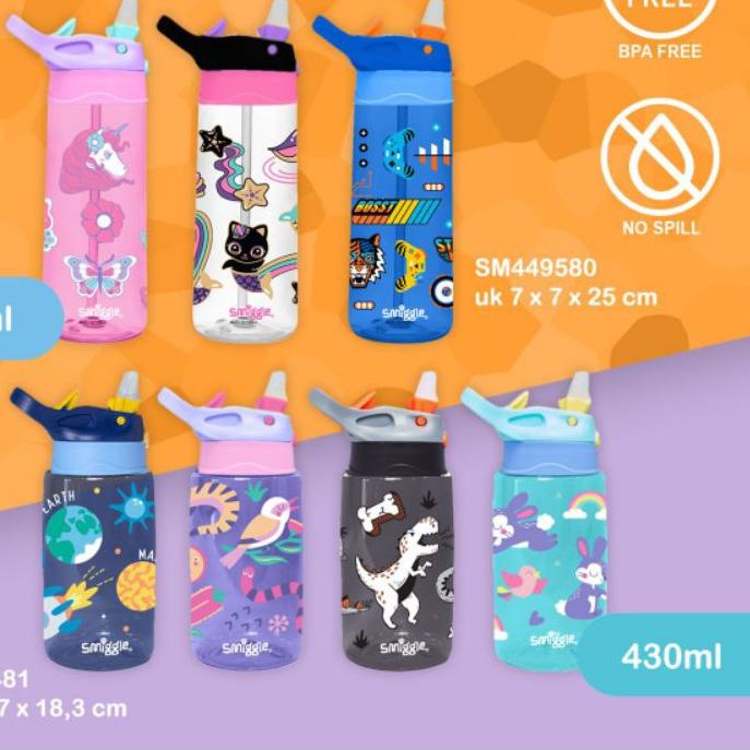 ✹ Botol minum Smiggle/Smiggle bottle/botol minum anak ➬