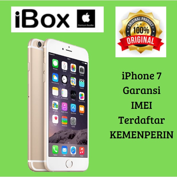 iPhone 7 32GB Resmi iBox Fullset Garansi | Hp Apple Ori Ps Store Imei Terdaftar
