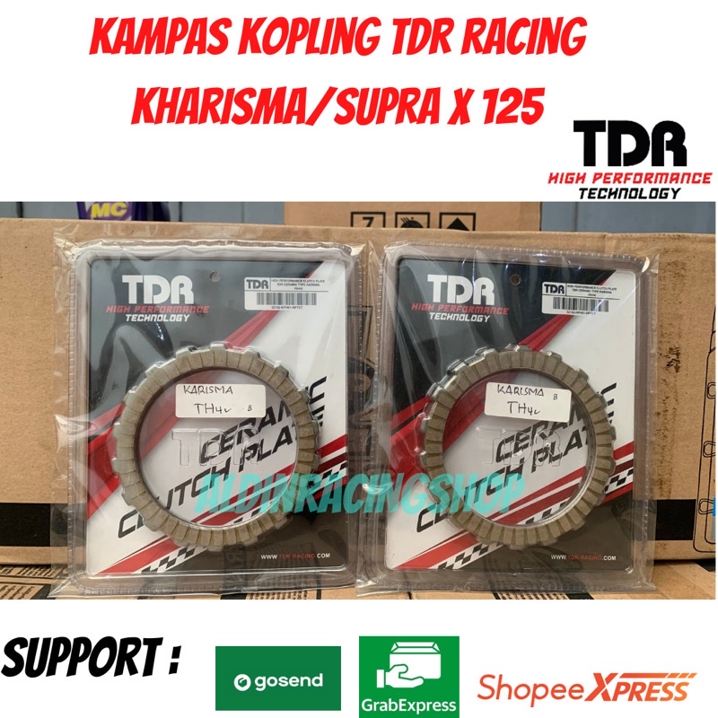 KAMPAS KOPLING RACING SUPRA X 125/KARISMA TDR RACING PLAT KOPLING KARISMA TDR RACING