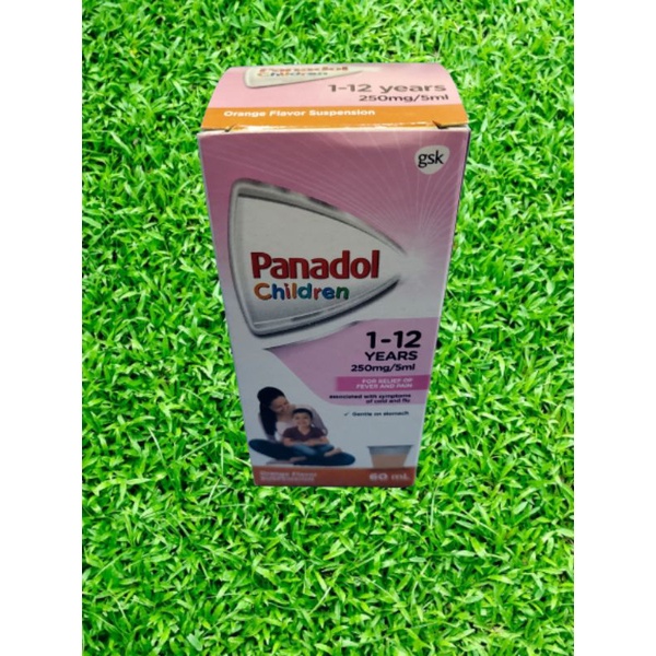 Panadol Children 1-12th imported singapore untuk mengatasi demam anak