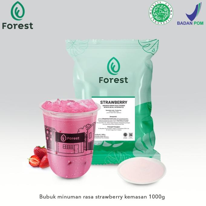

✨ 7.7 Bubuk Minuman STRAWBERRY Powder - Forest Bubble Drink