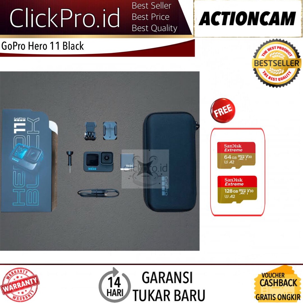 GoPro HERO11 Black / GoPro Hero 11 Black Action Camera