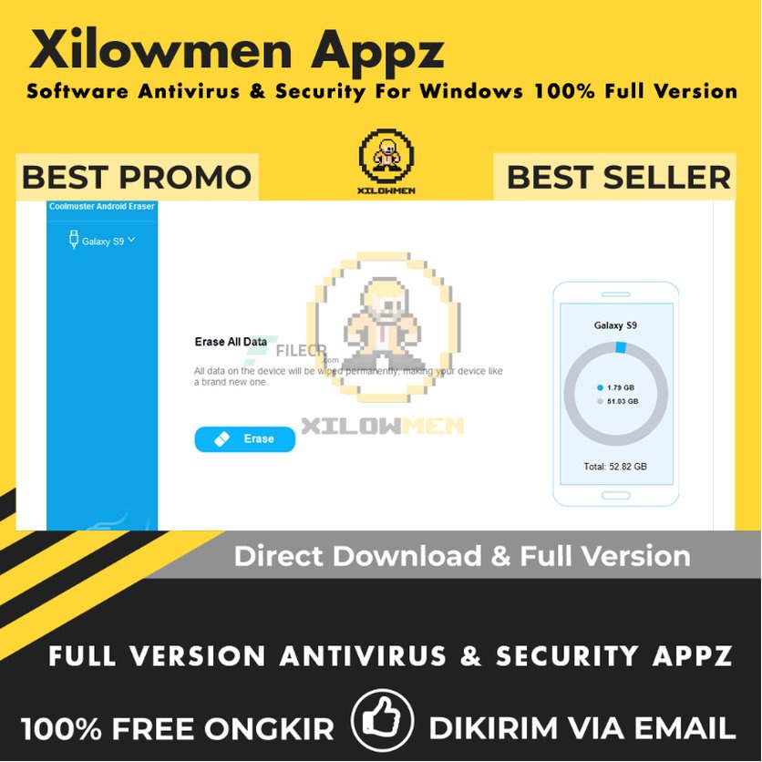 [Full Version] Coolmuster Android Eraser Pro Security Lifetime Win OS