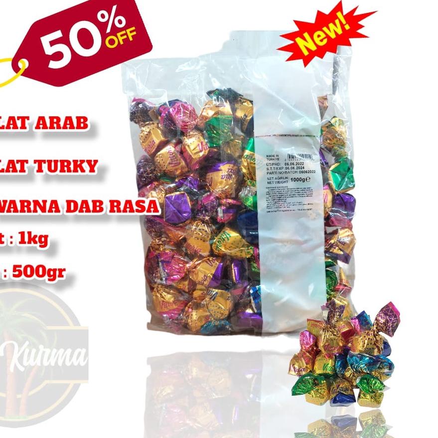 

✺ Coklat ARAB/TURKY,Cokelat TRUFFLE MIX/CAMPUR 1kg ♚