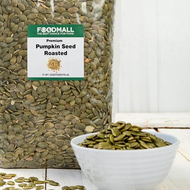 

☼ Pumpkin Seeds ROASTED 1 kg / Biji Labu Panggang 1000 gram ☊