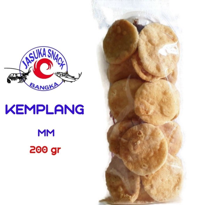 

Terlaris ✨ -kerupuk kemplang Panggang Cap MM 200gr (Besar) / Makanan Khas Bangka2.2.23