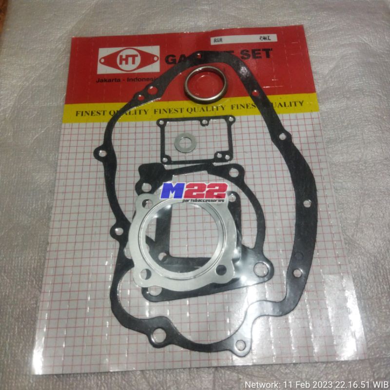 paking packing blok blockmesin fullset set Suzuki RG R RGR 150 RGR150