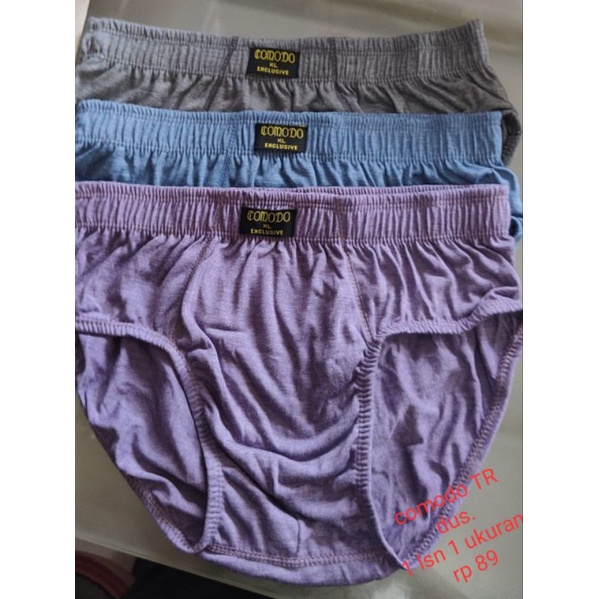 12 PCS/BEEE_91/Celana Dalam Pria SEMPAK  Dewasa/ Lusinan TOKO KEANULOVA