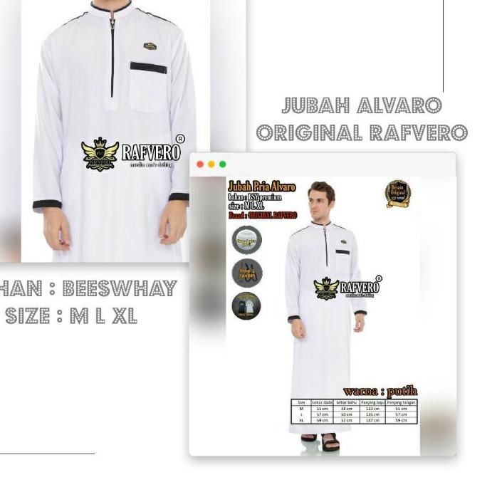 ➸ Gamis Pria Alvaro - Jubah pria ◙