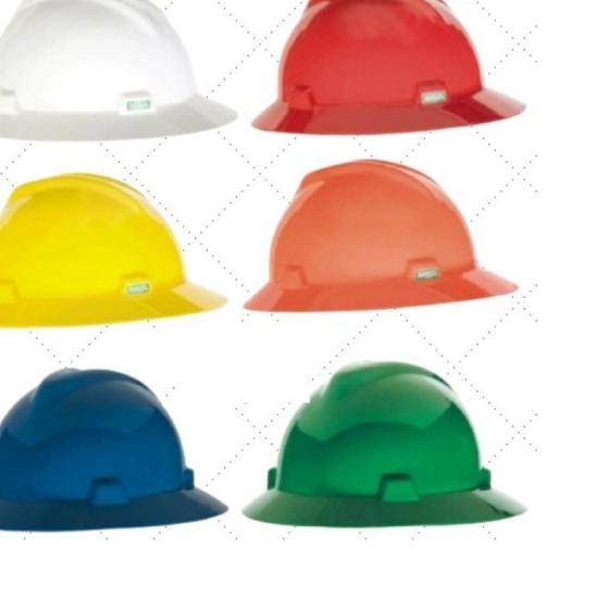 ✯ HELM MSA FULL BRIM SAFETY HELMET MSA FULL BRIM INNER BIASA MSA LOKAL ☪