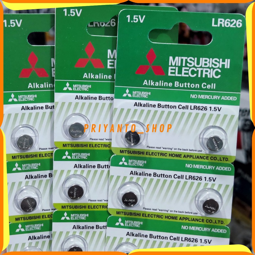 Bateri Batu Jam Tangan 626 377 LR626 1.5V Original asli 1PCS