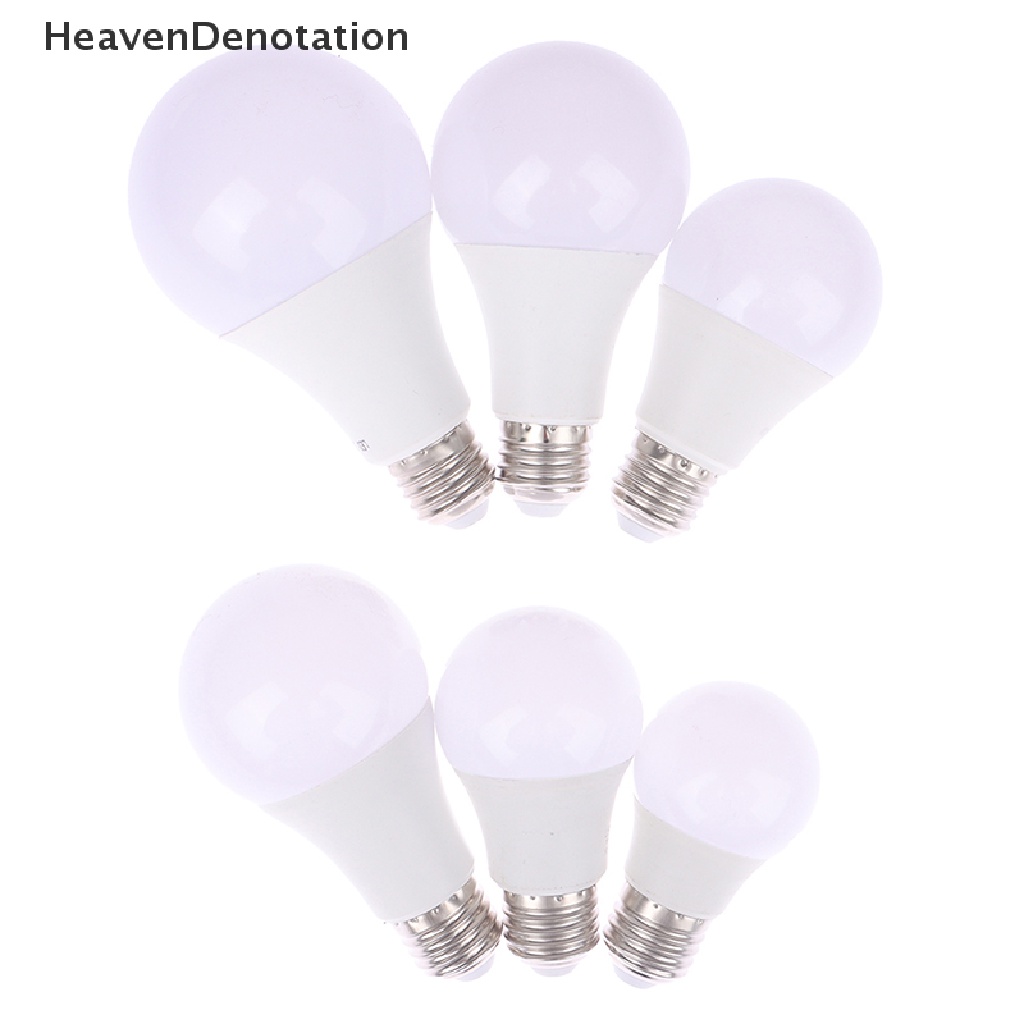 [HeavenDenotation] E27 Lampu Bohlam LED 5W 7W 9W 12W 15W 18W Lampu LED Spotlight Light Cold/Warm White HDV