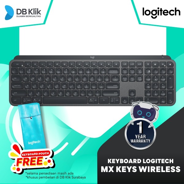 Keyboard Logitech MX Keys Bluetooth &amp; Wireless - Keyboard MX Keys