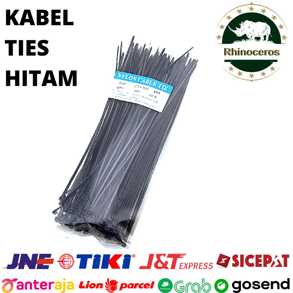 Kabel Ties Hitam Kabel Tis Kabel Pengikat Hitam