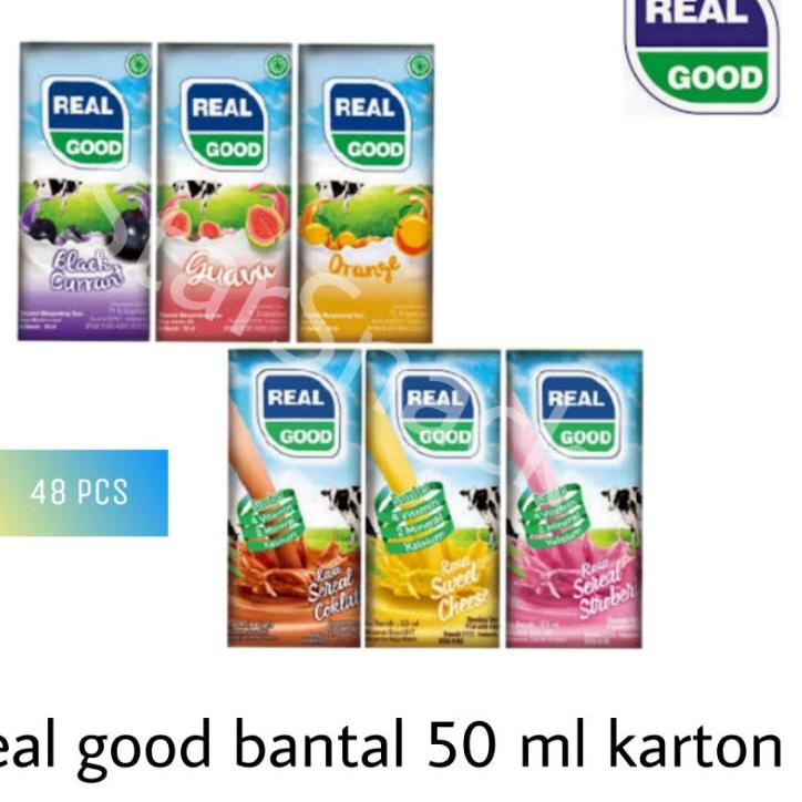 

۩ Real Good Bantal karton 50ml isi 48pc ➷