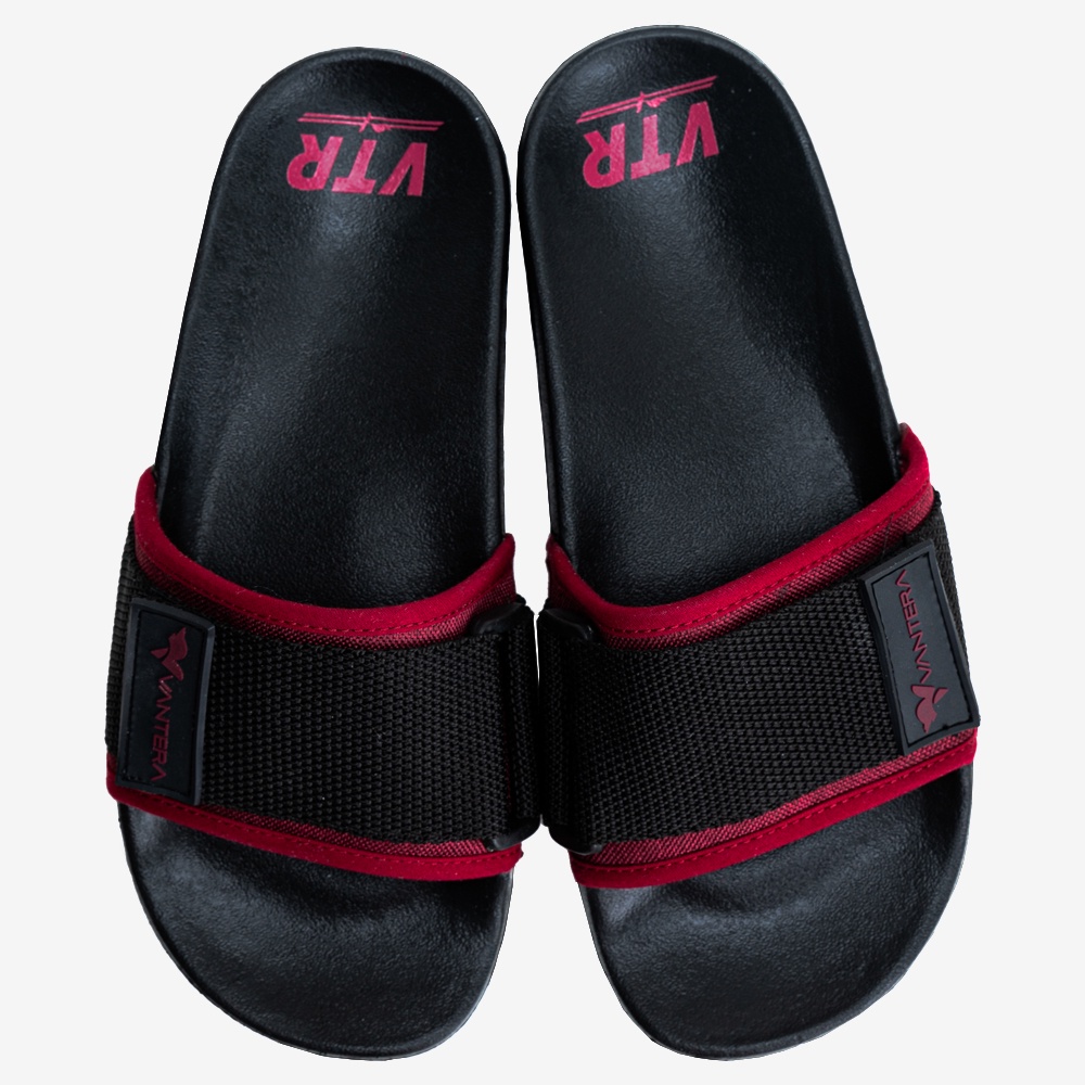 Vantera Official - Sirius Black | Sandal Slipper | Sandal Pria | Sandal Wanita | Sandal Unisex