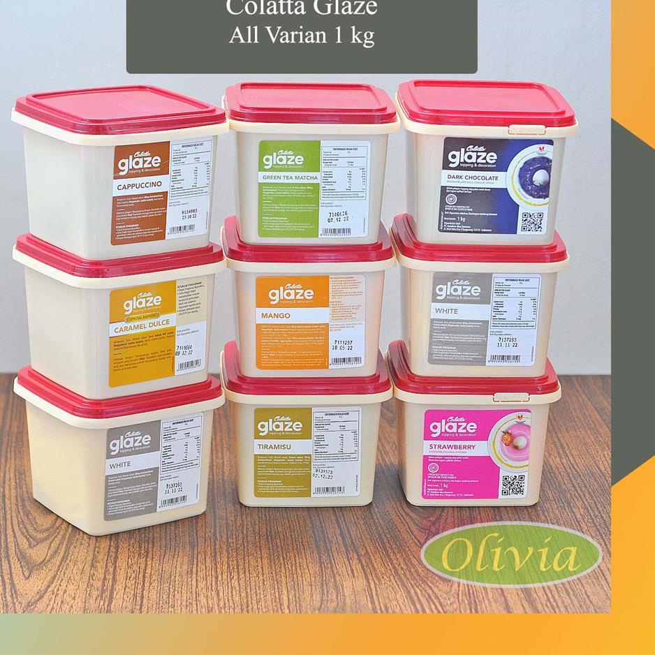 

♨ Toping Donut Colatta Glaze 1 Kg ▲