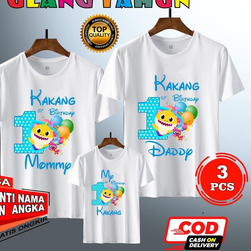 ✰sga❁  BAJU KAOS COUPLE KELUARGA | KAOS CUSTOM FAMILY CUSTOM ULANG TAHUN | KAOS CUSTOM FAMILY CUSTOM